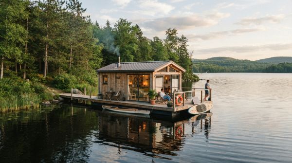Location d'une maison flottante pour un week-end atypique