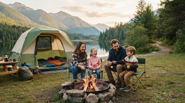 Réussir son premier camping en famille : guide pour les novices