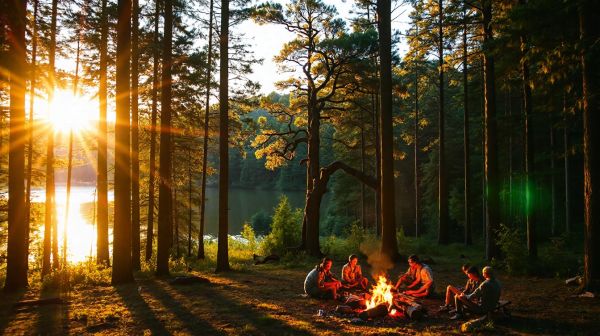 Top endroits pour profiter du camping durable et nature