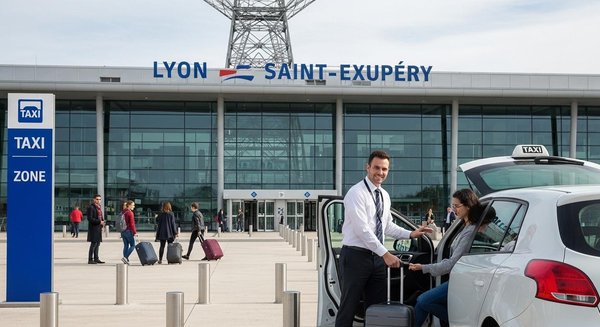 Taxi aéroport Lyon Saint-Exupéry : la solution pratique pour tous vos trajets